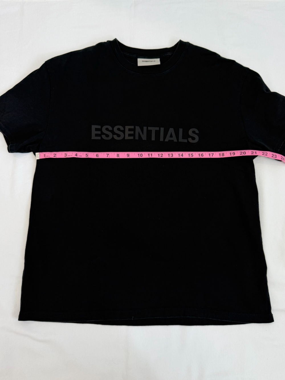 Fear Of God Essentials Black Crewneck T-Shirt Small - Picture 9 of 11